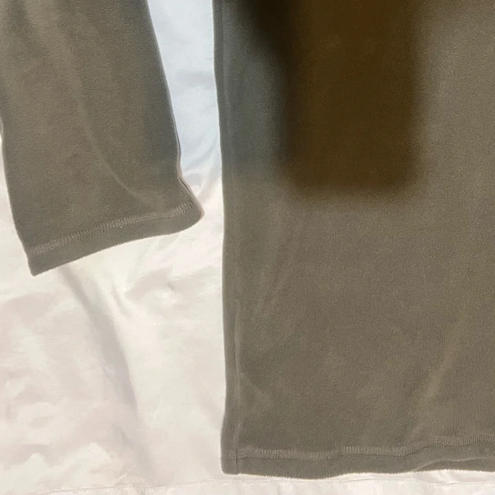 The North Face Men’s KhakiGreen Polartec Classic Fleece Pullover Sweatshirt XXXL - Picture 6 of 7